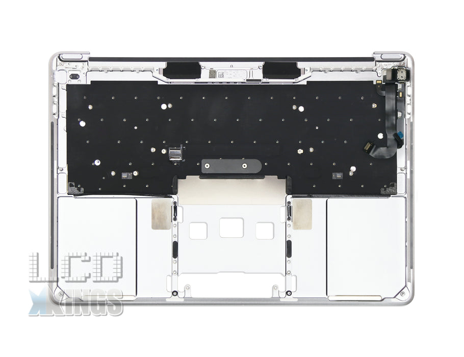 Apple Macbook A1706 UK Keyboard Top Case Assembly Palm Rest With Touch Bar Silver - Accupart Ltd