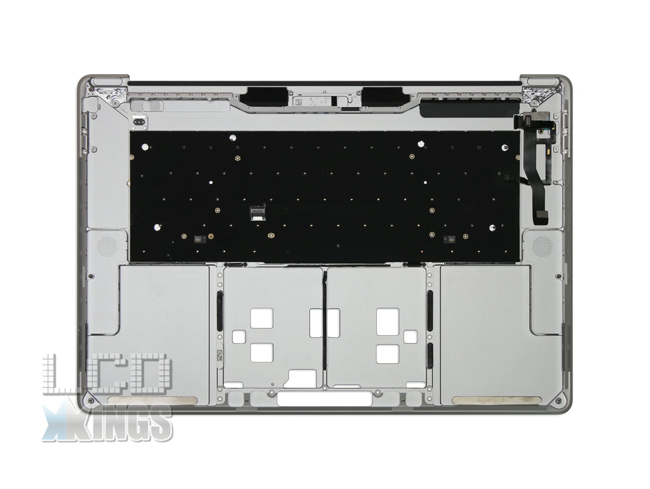 Apple Macbook A1707 UK Keyboard Top Case Assembly Palm Rest With Touch Bar Grey - Accupart Ltd