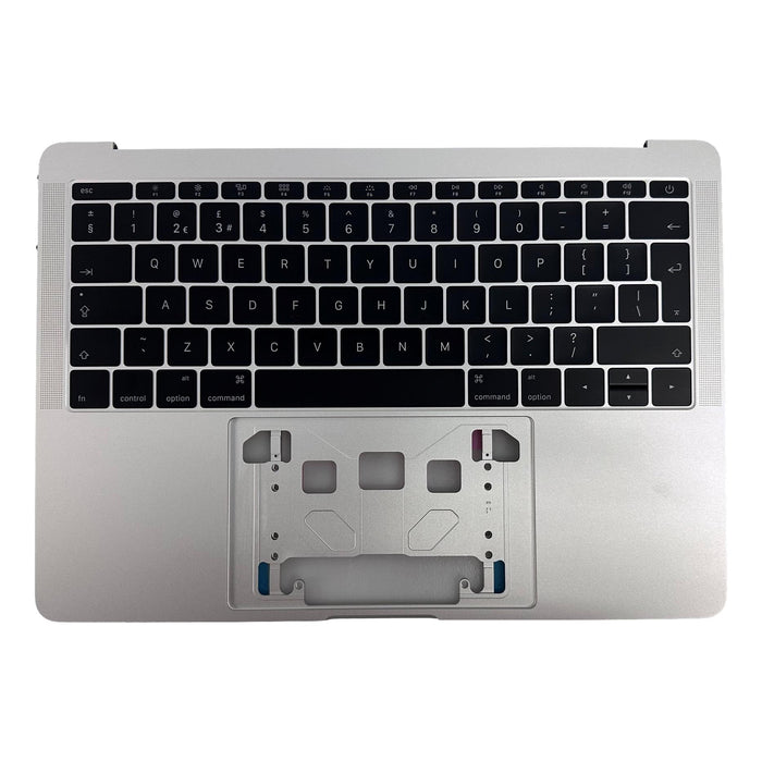 Apple Macbook A1708 UK Keyboard Top Case Assembly Palm Rest Silver - Accupart Ltd