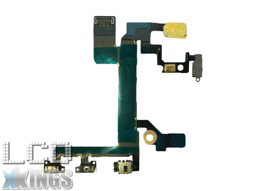 Apple Iphone 5S Power Flex Cable - MUTE SWITCH - Volume BUTTONS With Brackets - Accupart Ltd