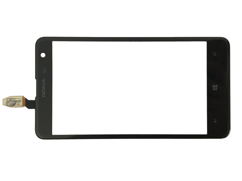 Nokia LUMIA 625 Black Touch Panel Screen Digitizer Glass - Accupart Ltd