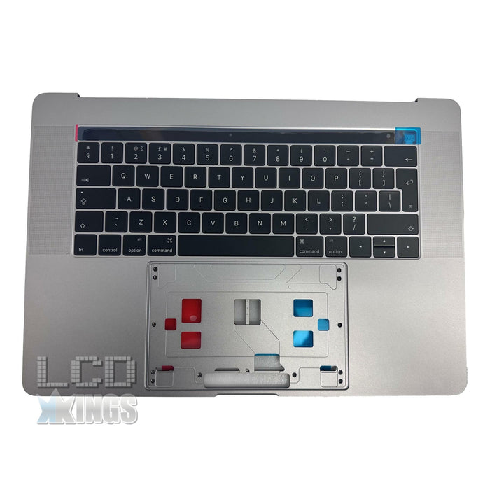 Apple Macbook A1707 UK Keyboard Top Case Assembly Palm Rest With Touch Bar Grey - Accupart Ltd