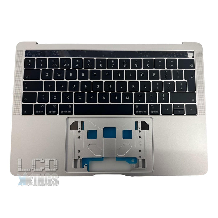 Apple Macbook A1989 UK Keyboard Top Case Assembly Palm Rest With Touch Bar Silver - Accupart Ltd