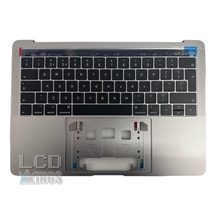 Apple Macbook A1989 UK Keyboard Top Case Assembly Palm Rest With Touch Bar Grey - Accupart Ltd
